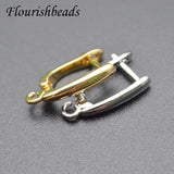 High Nickel Smooth Earring Hooks 30pcs