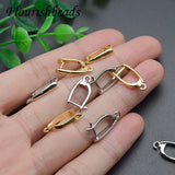 High Nickel Smooth Earring Hooks 30pcs