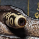 Old Ivory Beads Weathering Vein 9 Eyes Agate Amulet Dzi DIY Jewelry