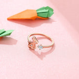 925 Silver Logo Rings Women's Jewelry