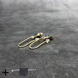 925 Sterling Silver Spanish Bear Pearl Earrings Women Jewelry Gift