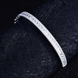 Full Diamond Rainbow Bracelet High Carbon Diamond Jewelry Gift