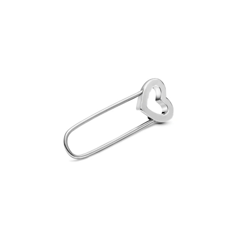 S925 Sterling Silver Heart Charm for Women DIY Crown Bracelet