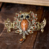 Rhinestone Owl Hair Clips Crab Claw Hairpin Hair Jewelry Accessories