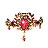Rhinestone Owl Hair Clips Crab Claw Hairpin Hair Jewelry Accessories