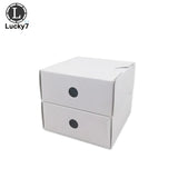 PU Leather Stone Storage Box Stones Display Stand Holder Organizer