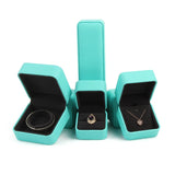 PU Leather Jewelry Boxes Gift Packaging Display Case