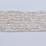 Semi Finished Biwa Shape Pearl Beads