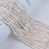 Semi Finished Biwa Shape Pearl Beads