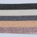 Rice Shape Pearl Beads String - Natural