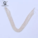 Natural Rice Shape Pearl Beads String