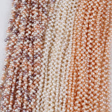 Dancing Pearls 5-6mm Chain Freshwater Pearls DIY Jewelry