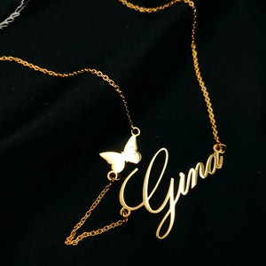 Personalized Stainless Steel Name Necklace for Lover Women Family