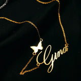 Personalized Stainless Steel Name Necklace for Lover Women Family