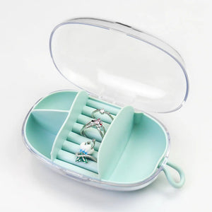 Portable Jewelry Collection Box Storage Organizer