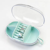 Portable Jewelry Collection Box Storage Organizer
