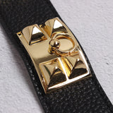 Punk Style Silver Rivet Bangle Men Women Jewelry