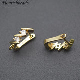 High Plated Earring Hooks Clasp Jewelry Findings for DIY Jewelry Making 30pcs