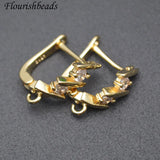 High Plated Earring Hooks Clasp Jewelry Findings for DIY Jewelry Making 30pcs