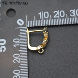 High Plated Earring Hooks Clasp Jewelry Findings for DIY Jewelry Making 30pcs
