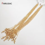 Adjustable Thin Necklace Chain, High Quality, DIY Findings