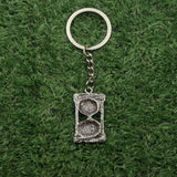 Retro Sun Moon Hourglass Pendant Keychain for Backpacks