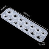 Resin Epoxy Molds Mixed Size Silicone Casting Molds for DIY Jewelry Making