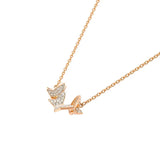 Romantic Austria Crystal Clavicle Chain Necklace For Women
