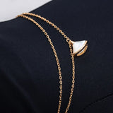 Rose Fan Shape Bracelet Classic Small Skirt Women's Jewelry Gift