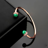 High Rose P Earl Bangle - Rotatable Bead Bangle Gift