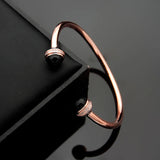 High Rose P Earl Bangle - Rotatable Bead Bangle Gift
