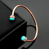 High Rose P Earl Bangle - Rotatable Bead Bangle Gift