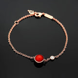 Rotatable Bead Pearl Bracelet for Women Gift