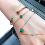 Rotatable Bead Pearl Bracelet for Women Gift