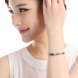 S925 Crystal Bracelet for Woman Engagement Wedding Jewelry