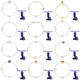 SL022 Hybrid Series Magnetic Clasp Bracelet Two-color