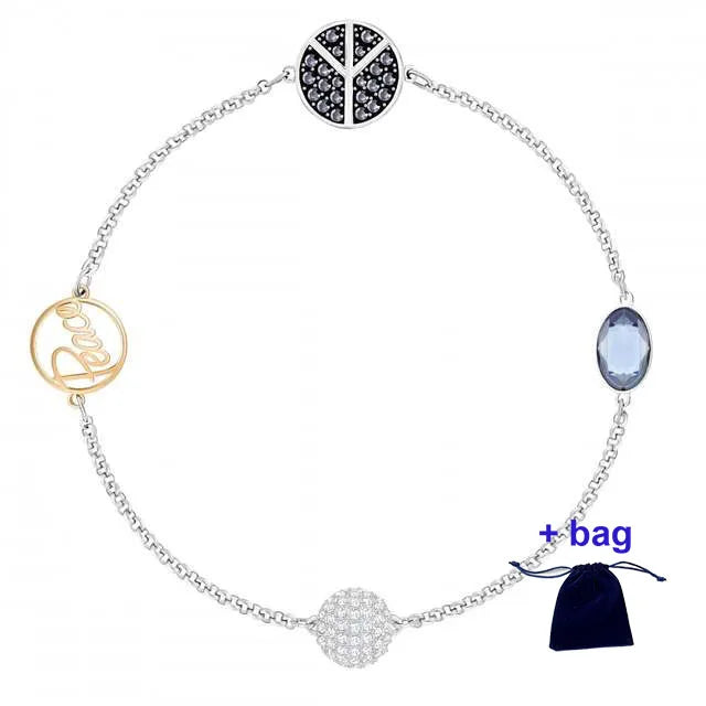 SL022 Hybrid Series Magnetic Clasp Bracelet Two-color