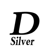 Classic Silver 925 Pendant with English Letters A-Z