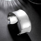 925 Silver Bangle Bracelet for Women Men