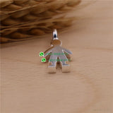 Bear Pendant Necklace High Silver 925 Women Fine Jewelry