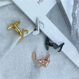 Musical Note Silver Cufflinks for Men