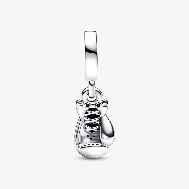 Silver Boxing Glove Dangle Charm Spring Mother's Gift