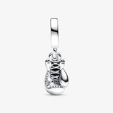 Silver Boxing Glove Dangle Charm Spring Mother's Gift