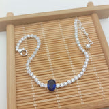Silver Pav? Tennis Bangle - Original Charm Bracelet