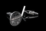 High Silvery Protractor&Triangle Rule Mix Cufflinks for mens cuff links Gemelos