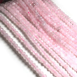 Small Faceted Agate Crystal Beads 4x6mm