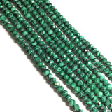 Small Faceted Agate Crystal Beads 4x6mm