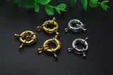 High Snap Hook Real Plating Jewelry Clasp 20pcs/lot