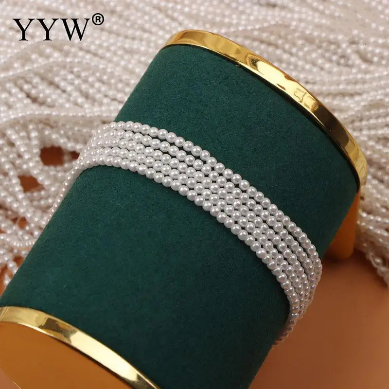 2mm Rice Shape Punch Sea Shell Beads for DIY Jewelry Making