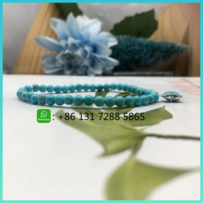 Spanish Bear Style 925 Sterling Silver Gemstone Bracelet Gift